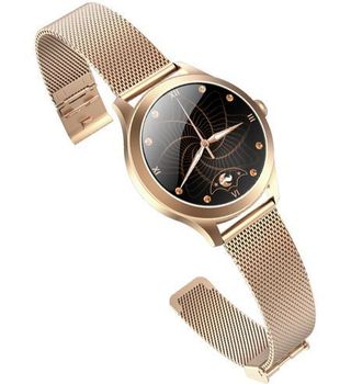 Smartwatch Rubicon na bransolecie różowe złoto RNBE62 (RNBE37 PRO). Zegarek Smartwatch z funkcjami ułatwiający życie (2).jpg